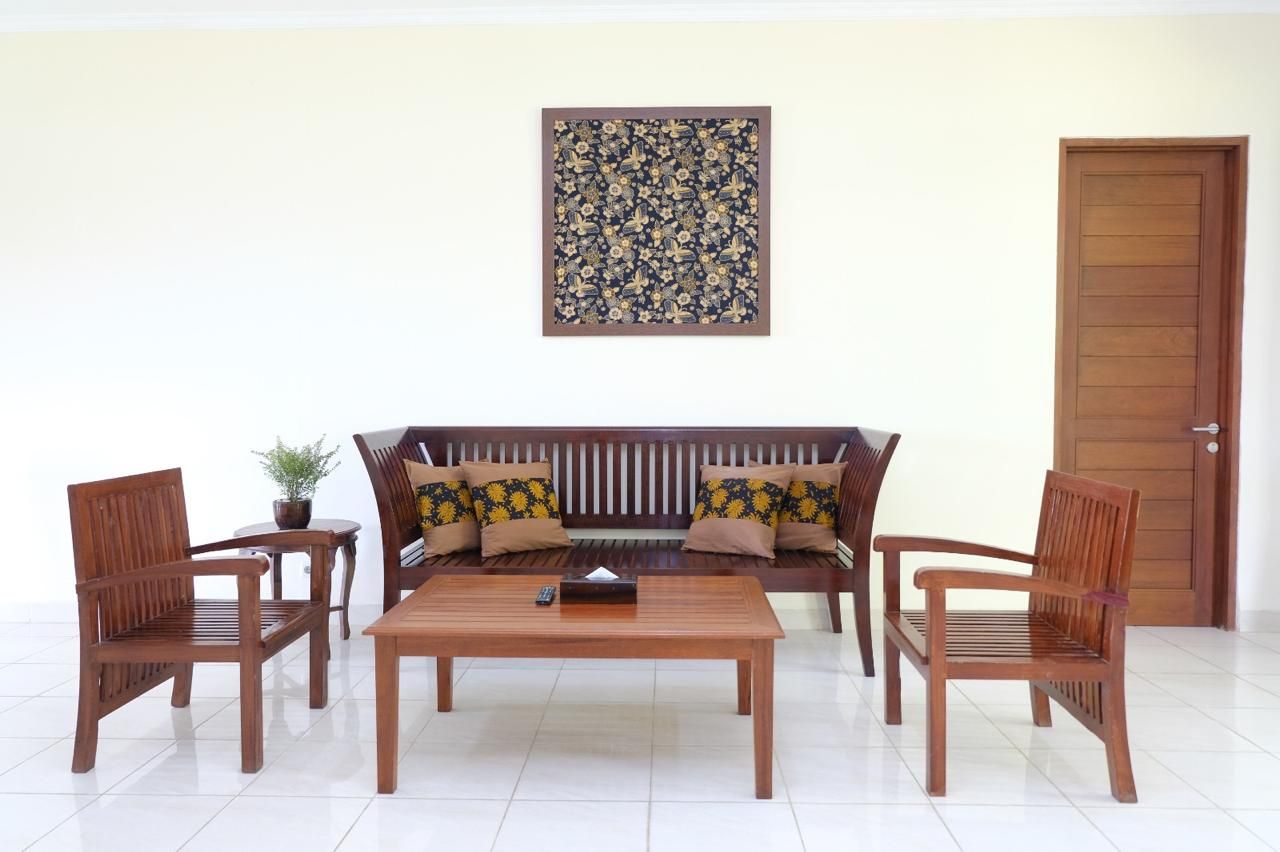 Ruang tamu villa